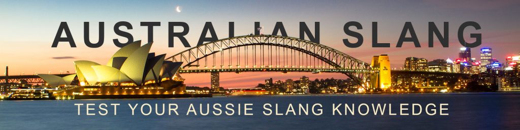 Australian Place Slang