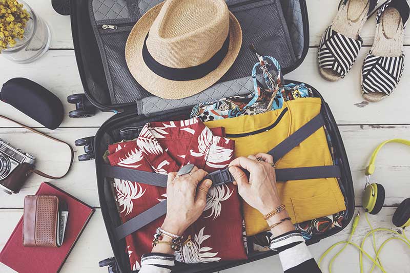 Top ten things to pack for holiday
